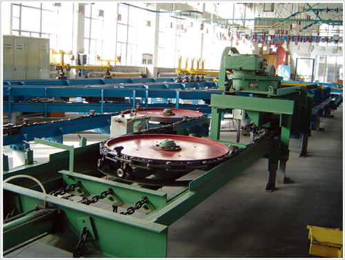 反向积放式输送机